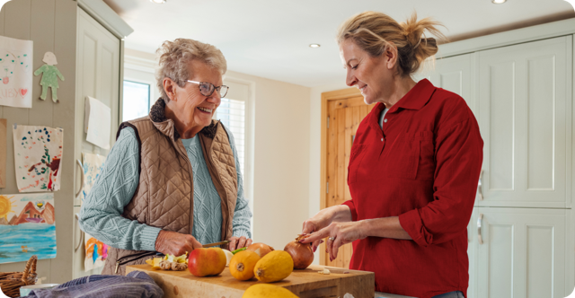 How a Support Worker can help you shop and meal plan on a budget