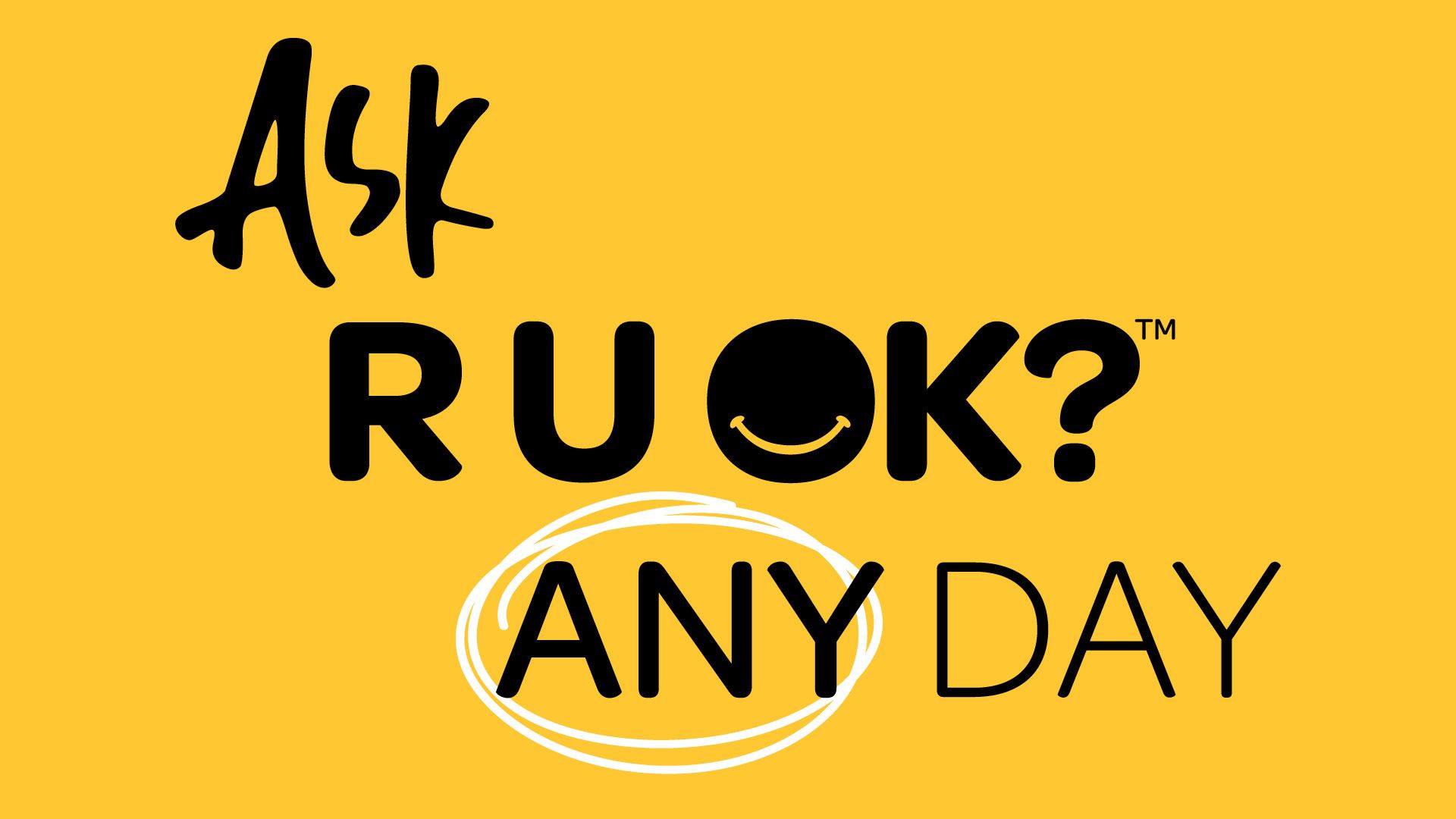 R U OK? Day - A great excuse to start a conversation