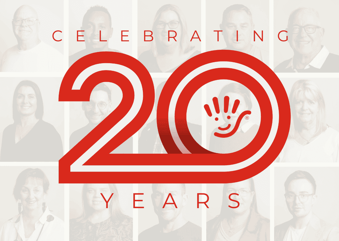Celebrating twenty years of <br>Just Better Care 