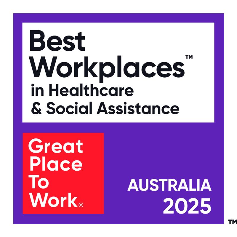 Proud to be a Best Workplaces™ in Australia 2024 & 2025