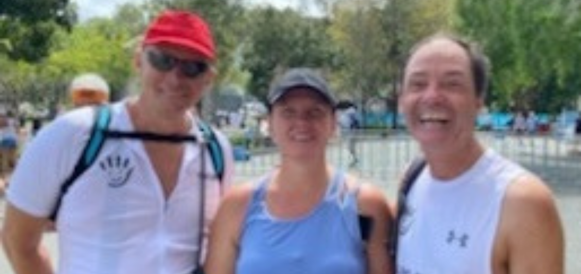 3 Blind Mice welcome new member at Noosa Triathlon 