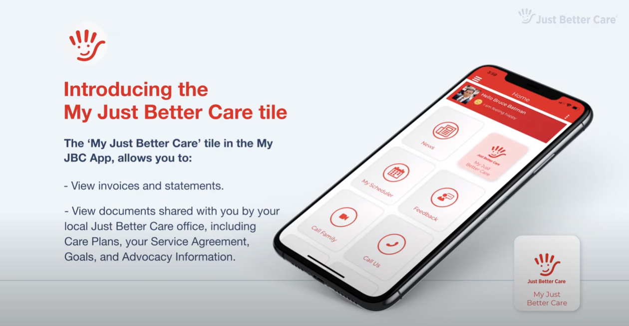 How to Video | My JBC App My Just Better Care